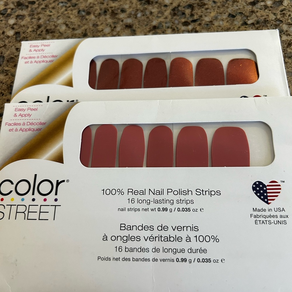 Color Street Real Nail Polish Strips-  o Way San Jose and Prey-monition